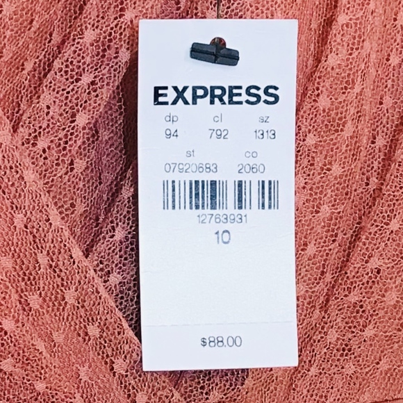 EXPRESS Flare Midi Dress - Picture 7 of 7